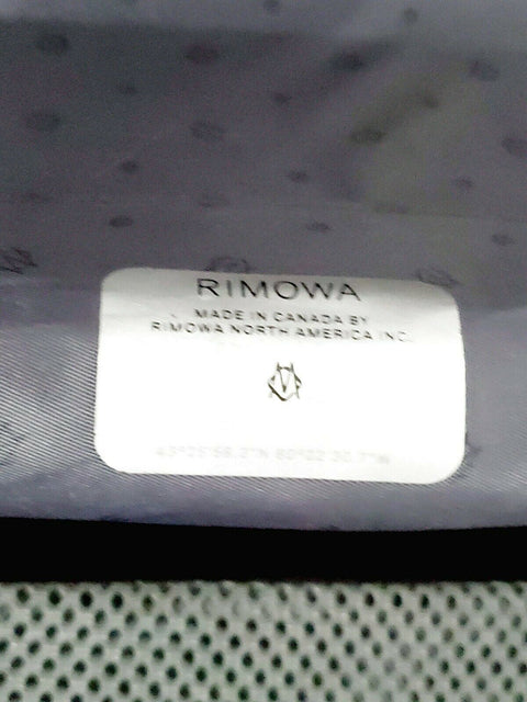 $820 Rimowa Essential Hard side Suitcase Luggage Red Glossy 31" Spinner Large