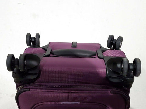 $300 Travelpro Walkabout 4 21" Carry-On Luggage Spinner International Purple