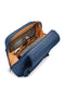 $230 Samsonite Kombi Flapover Legion Blue Nylon & Leather Briefcase Laptop Bag