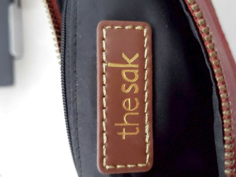 $169 New The Sak Hobo Iris Leather Shoulder Bag Red Handbag