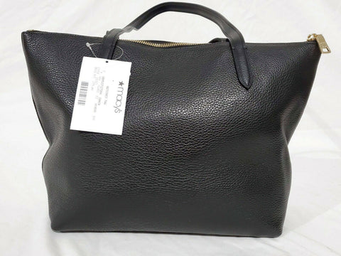 $295 COACH Women's Black TAYLOR Tote Shoulder Hand Bag Pebble Leather Large