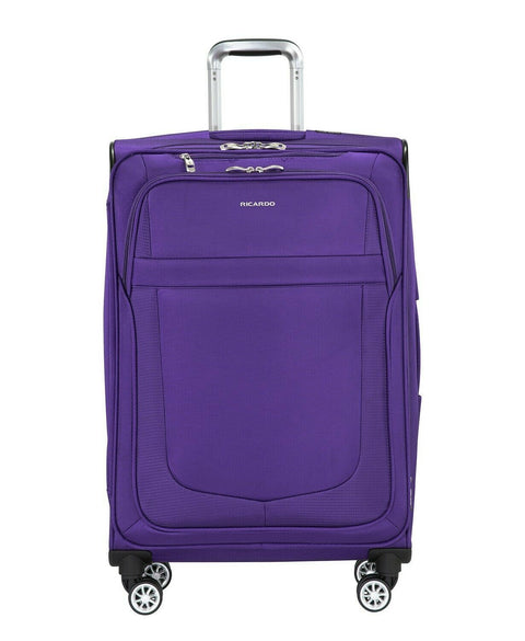 New Ricardo La Jolla 29" Softside Large Check-In 8 Wheel Spinner Travel Suitcase
