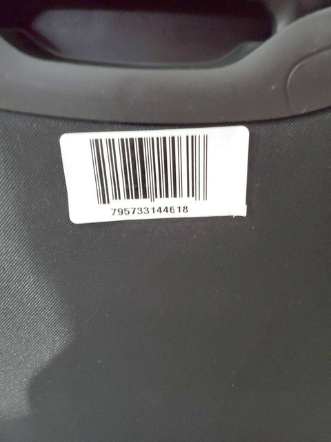 $300 New DKNY Trademark 21" Soft Shell Spinner Suitcase Luggage Carry On Black
