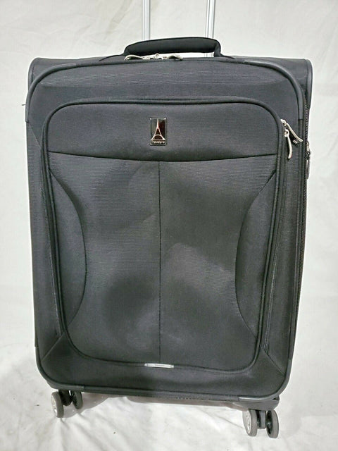 TRAVELPRO WALKABOUT 5 25" SPINNER SUITCASE BLACK LUGGAGE CHECK IN