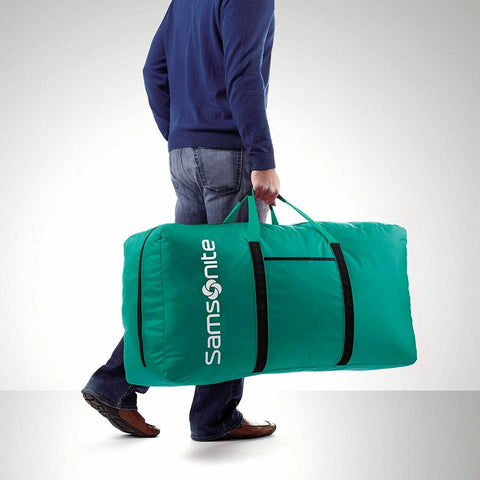 New Samsonite Tote-A-Ton 33" Duffel Bag Turquoise Red Travel Bag