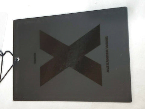 $295 ALEXANDER WANG Women's White Denim Jeans Rugged Straight Leg Size 26