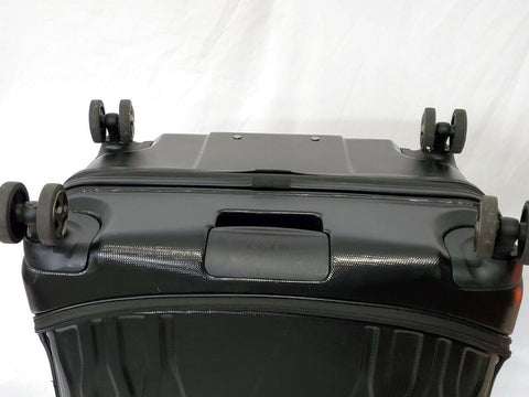 $400 Delsey Eclipse 29" Hard Case Spinner Suitcase Luggage Expandable Black