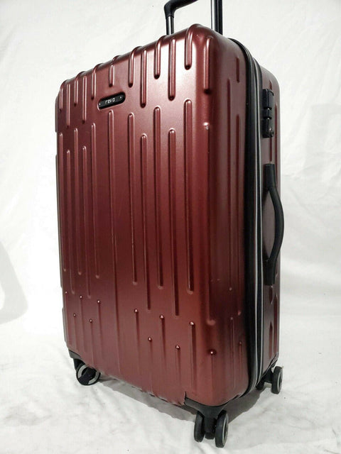 REVO Rain 25" Expandable Spinner Wheels Check In Suitcase Hard Luggage TSA