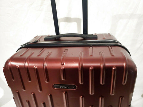 REVO Rain 25" Expandable Spinner Wheels Check In Suitcase Hard Luggage TSA