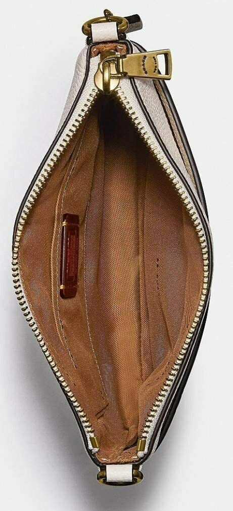 $175 COACH Women's Rexy Dinosaur Pebble Leather Crossbody Messenger Bag Handbag