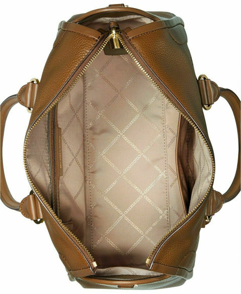 $248 MICHAEL KORS Women's Carine Leather Large Crossbody Handbag Shoulder Bag