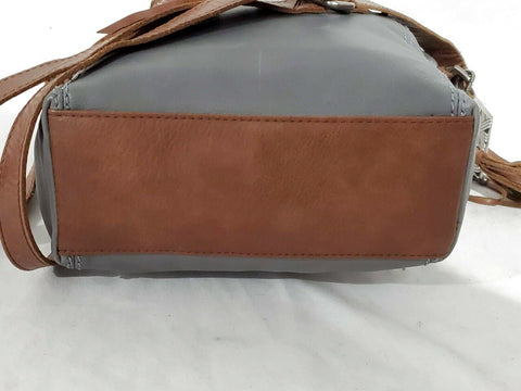 $159 New The Sak Women's Ashland Leather Crossbody Bag Blue Shoulder Bag