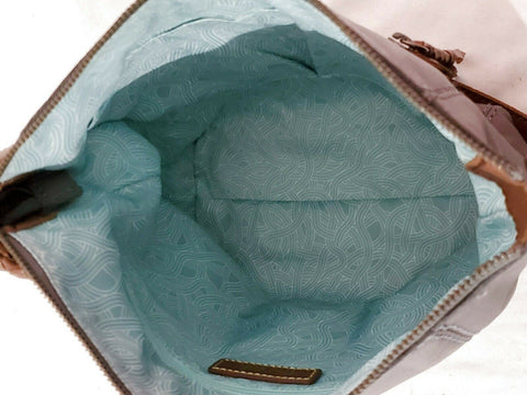 $159 New The Sak Women's Ashland Leather Crossbody Bag Blue Shoulder Bag