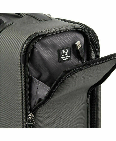 $480 Travelpro Crew Versapack® 22" Spinner Max Soft Carry-On Luggage Suitcase