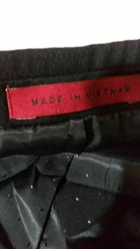 New ALFANI Mens Long Sleeve Two Button Tuxedo Suit Blazer Jacket Coat Black 40R