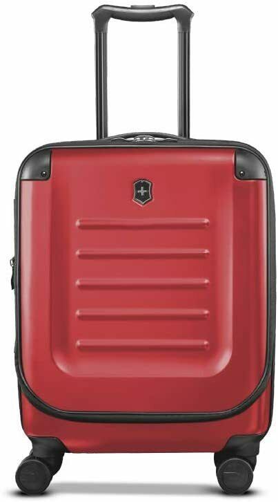 $645 Victorinox Spectra 2.0 Hard Spinner Suitcase, Red, Expandable Carry-On 21"