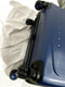 $280 Tag Riverside 24'' HardCase Spinner Lightweight Suitcase Luggage Blue Navy