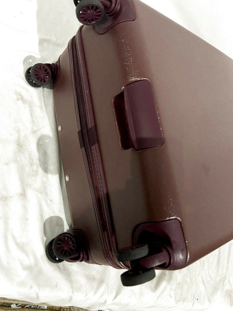 $350 DKNY Allure 28" Hard Spinner Wheels Rose Pink Suitcase Luggage Wine