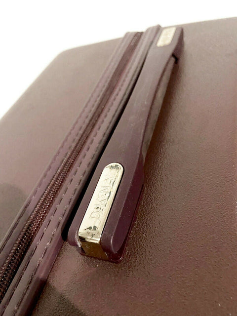 $350 DKNY Allure 28" Hard Spinner Wheels Rose Pink Suitcase Luggage Wine