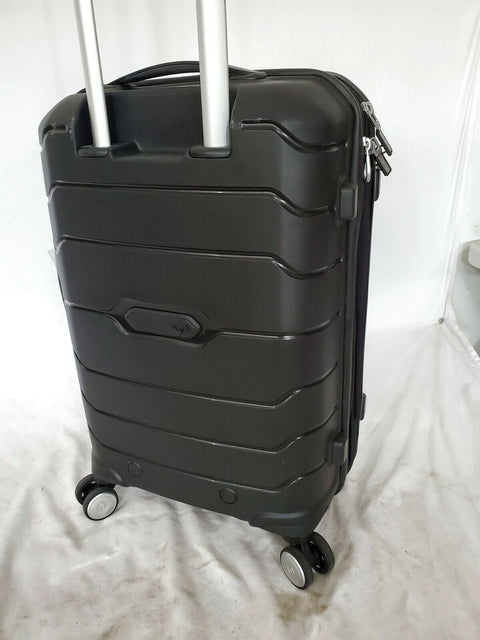 $340 Samsonite Freeform 21" Hard Carry-On Spinner Luggage Suitcase Black TSA