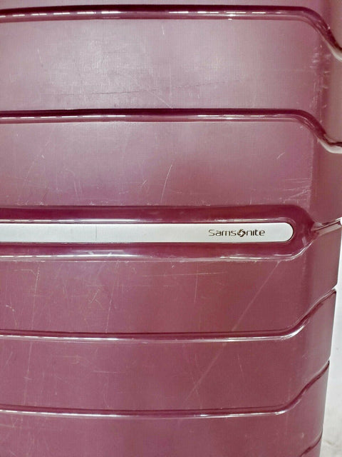 $480 Samsonite Freeform 28" Hard Check-In Spinner Luggage Suitcase Merlot