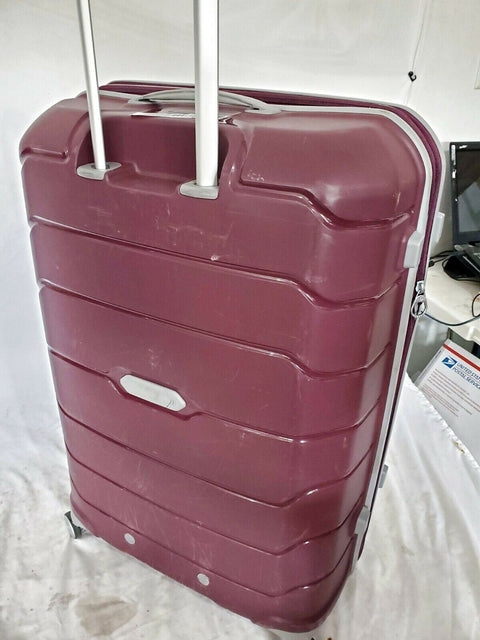 $480 Samsonite Freeform 28" Hard Check-In Spinner Luggage Suitcase Merlot