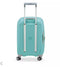 $380 Delsey Clavel 19" International Expandable Spinner Carry On Suitcase Aqua