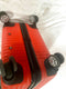 $299 Rockland Pista Collection Medium 24" Spinner Red Luggage Suitcase HardCase