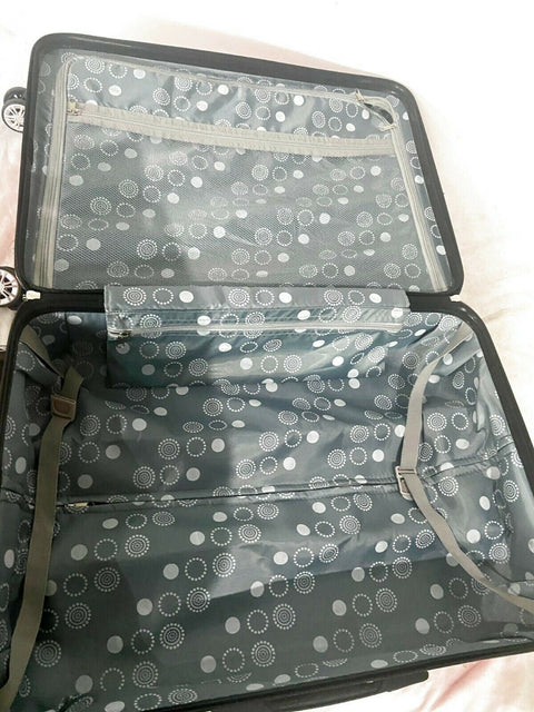 $299 Rockland Pista Collection Medium 24" Spinner Red Luggage Suitcase HardCase
