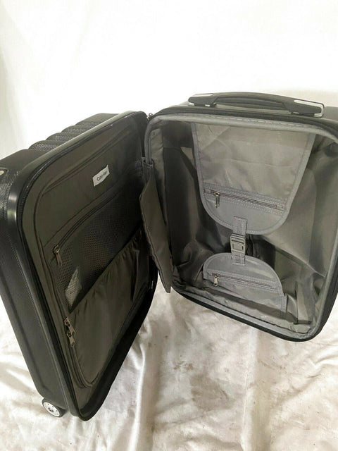 $380 New Calvin Klein Adventure 21" Hard Case Luggage CarryOn Spinner Expandable