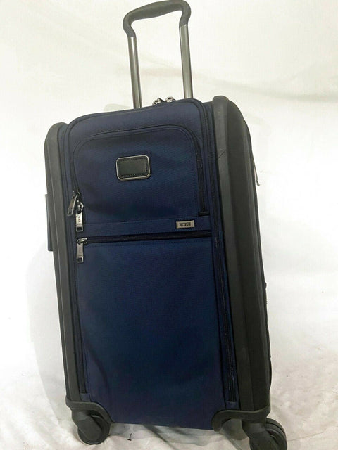 $850 Tumi ALPHA 3 22" International Dual Access Carry On Spinner Luggage