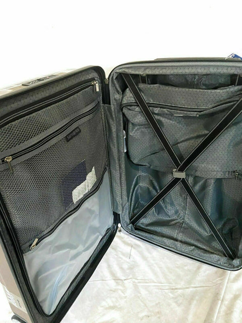 $420 New Samsonite Mystique 2.0 25" Hardside Spinner Luggage Gold Suitcase TSA