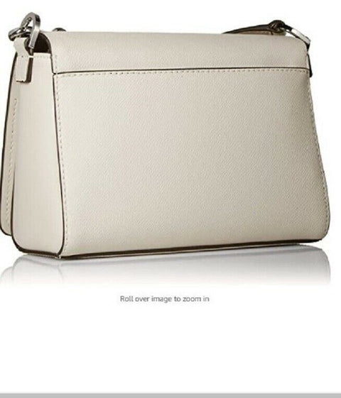 $198 Calvin Klein Women's Clara Stucco Leather Key Item Demi Shoulder Bag Gold