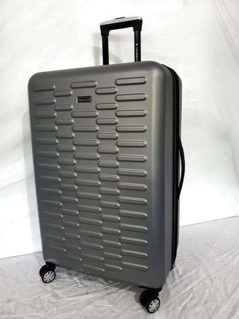 Travelers Club Luggage Shannon Spinner Expandable Luggage 28" Large Silver