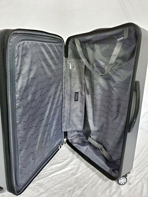 Travelers Club Luggage Shannon Spinner Expandable Luggage 28" Large Silver