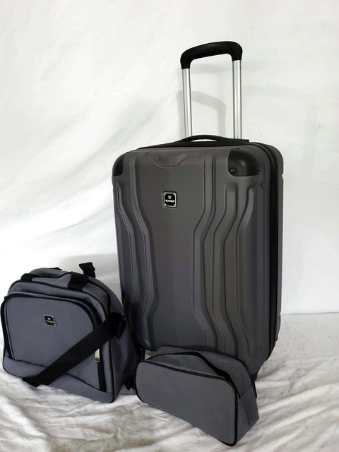 Travelers Club Luggage Shannon Spinner Expandable Luggage 28" Large Silver