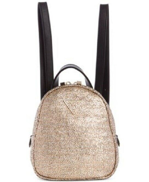 New GUESS Women's Convertible DELON Mini Backpack Shinny