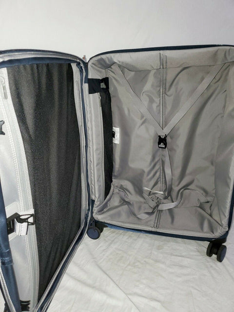 $1000 Victorinox Swiss Army VX Avenue 27.5" Expandable Spinner Suitcase Navy