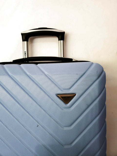 $280 CIAO Orbit 2.0 20" Hardside Luggage Carry On Suitcase Luggage Blue
