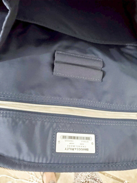 $299 New Briggs & Riley Women's Sympatico Backpack Shoulder Bag Black
