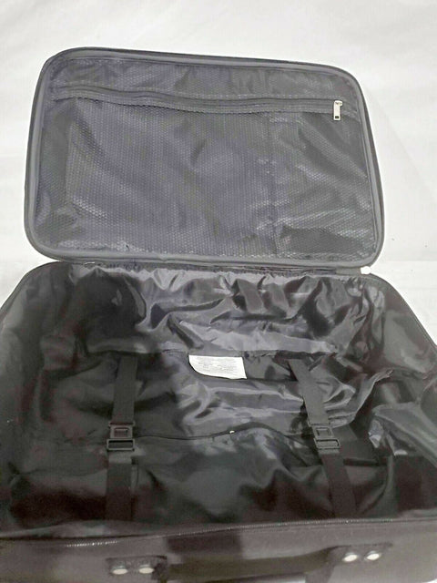 $240 American Tourister Soft-side Luggage Black Travel Bag Size 20" Carry On