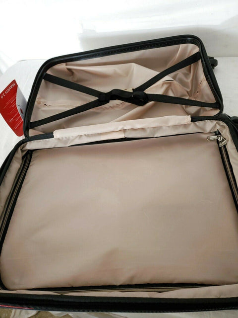 $320 New Solite Maven 2.0 Expandable Spinner Luggage 22" Carry On Blue