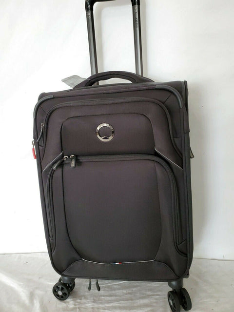 New Delsey OptiMax Lite 21" Expandable Carry-On Suitcase Luggage Spinner