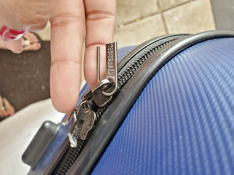 Travel Select 29" Hard Large Check-In Spinner Luggage Suitcase Blue