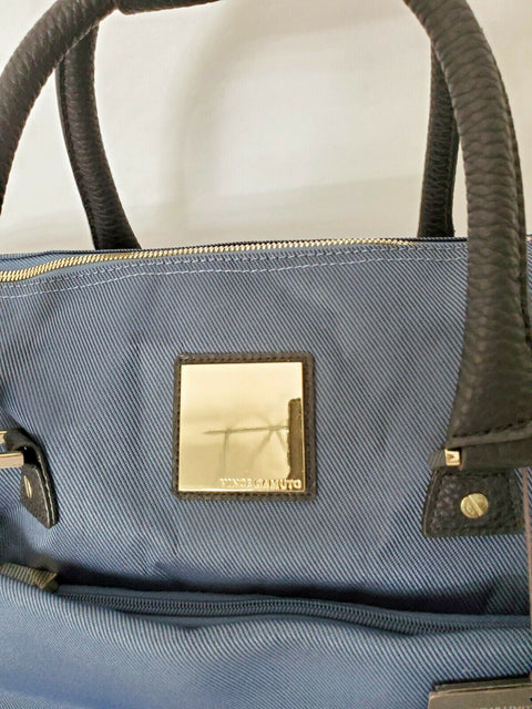 New Vince Camuto Loma Weekender Carry On Bag Blue Navy 17"