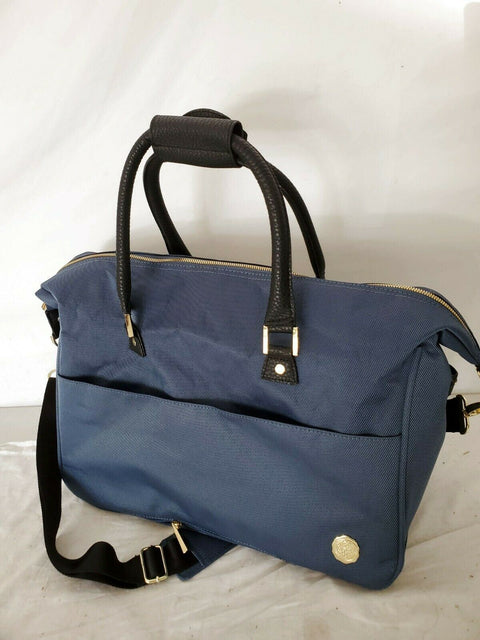 New Vince Camuto Loma Weekender Carry On Bag Blue Navy 17"
