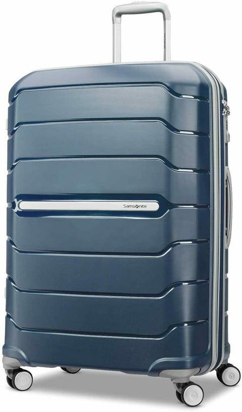 $580 New Samsonite Freeform 28" Hard Check-In Spinner Luggage Suitcase Blue