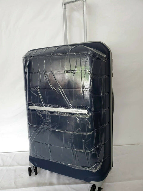 $580 New Samsonite Freeform 28" Hard Check-In Spinner Luggage Suitcase Blue