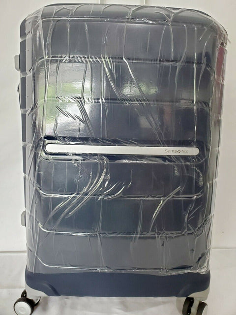 $580 New Samsonite Freeform 28" Hard Check-In Spinner Luggage Suitcase Blue