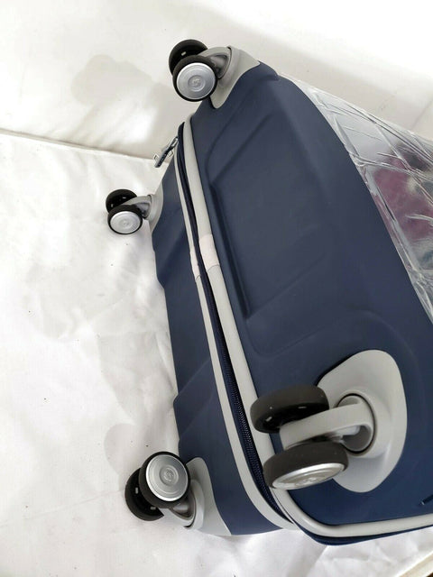 $580 New Samsonite Freeform 28" Hard Check-In Spinner Luggage Suitcase Blue